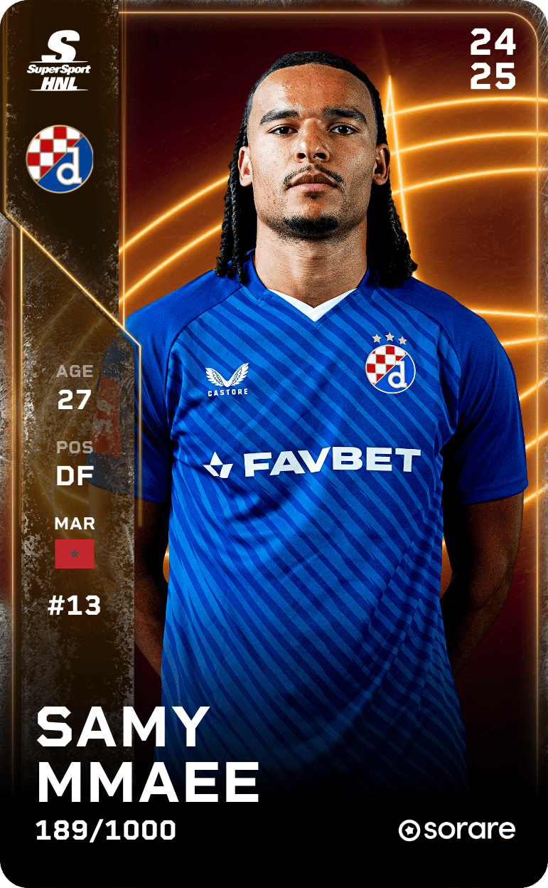 Samy Mmaee 2024-25 • Limited 189/1000