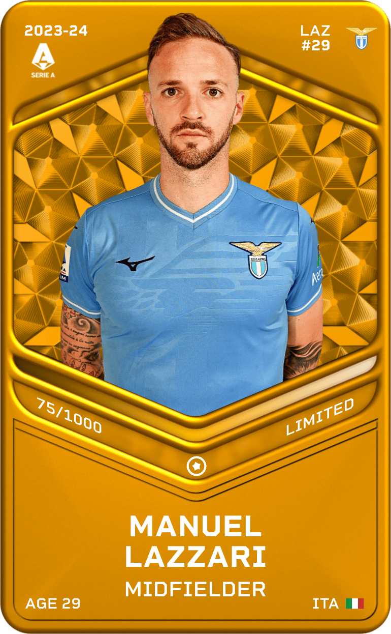 Manuel Lazzari 2023-24 • Limited 75/1000
