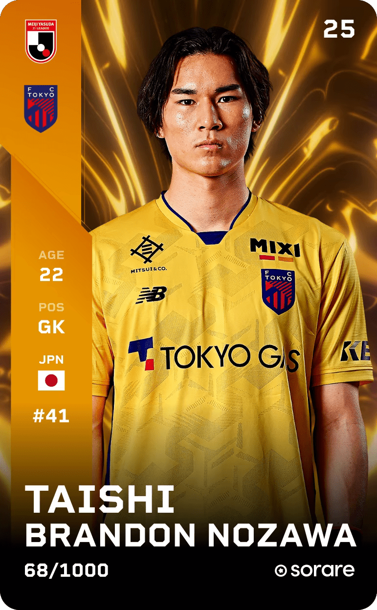 Taishi Brandon Nozawa 2025-26 • Limited 68/1000
