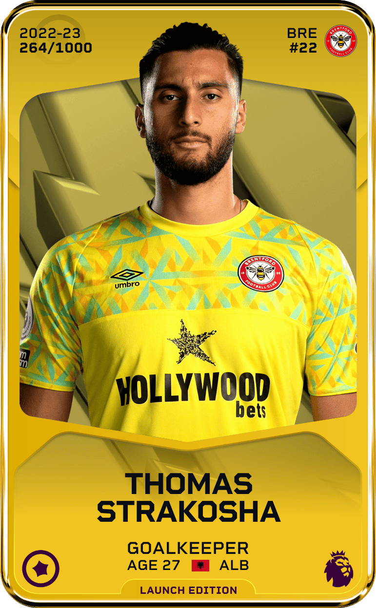 Thomas Strakosha 2022-23 • Limited 264/1000