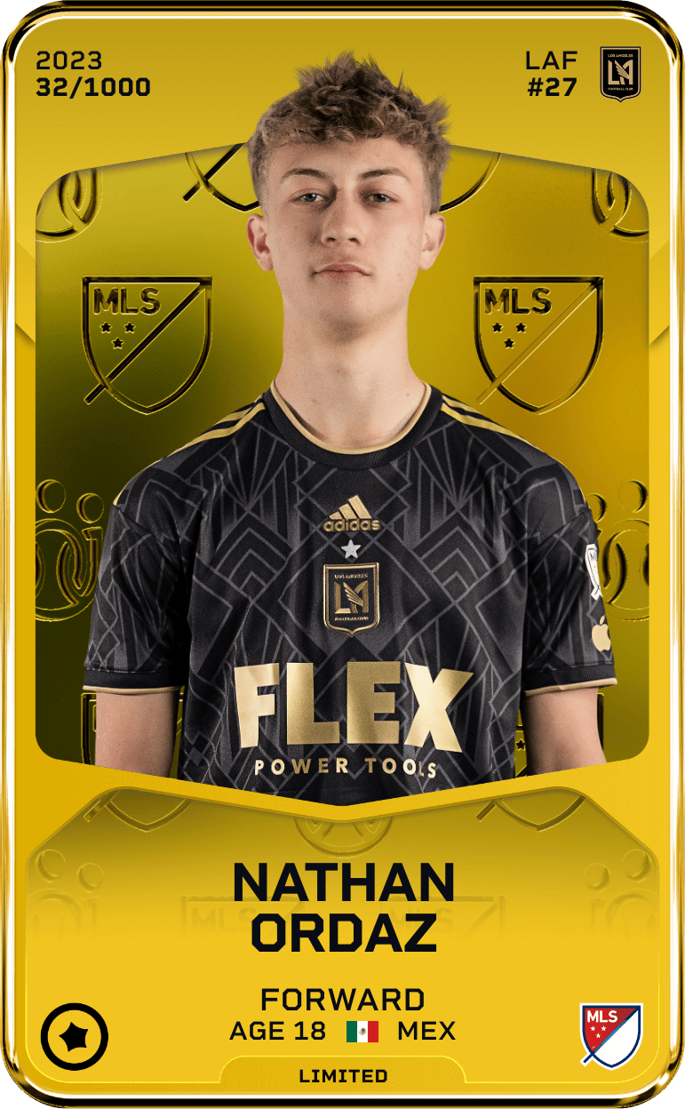 Nathan Ordaz 2023-24 • Limited 32/1000