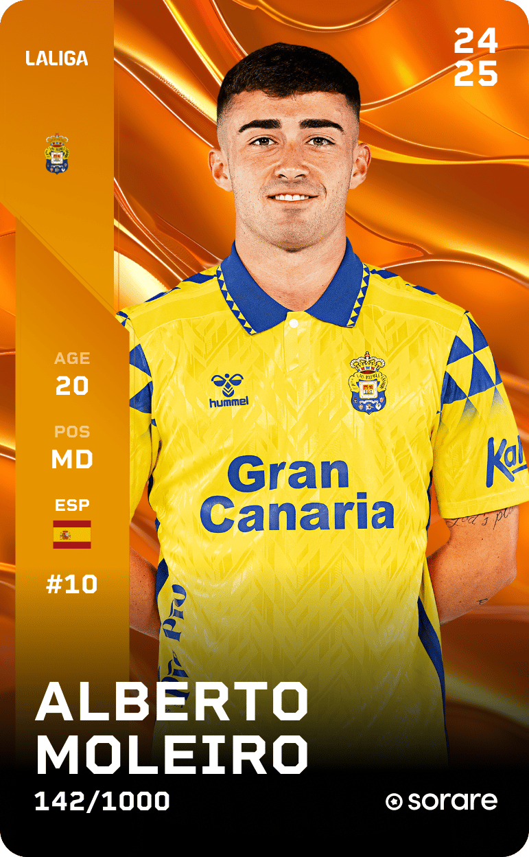 Alberto Moleiro 2024-25 • Limited 142/1000