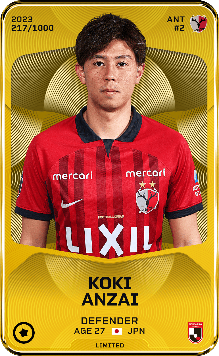 Koki Anzai 2023-24 • Limited 217/1000