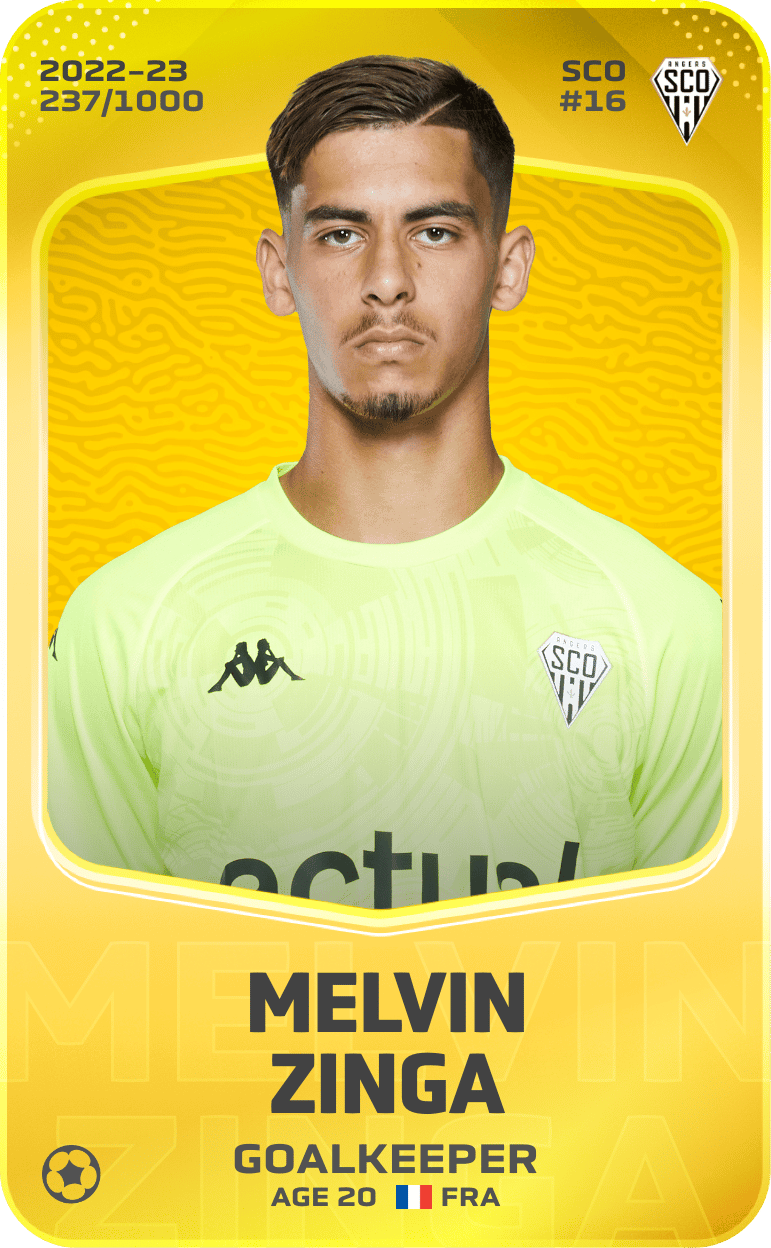 Melvin Zinga 2022-23 • Limited 237/1000