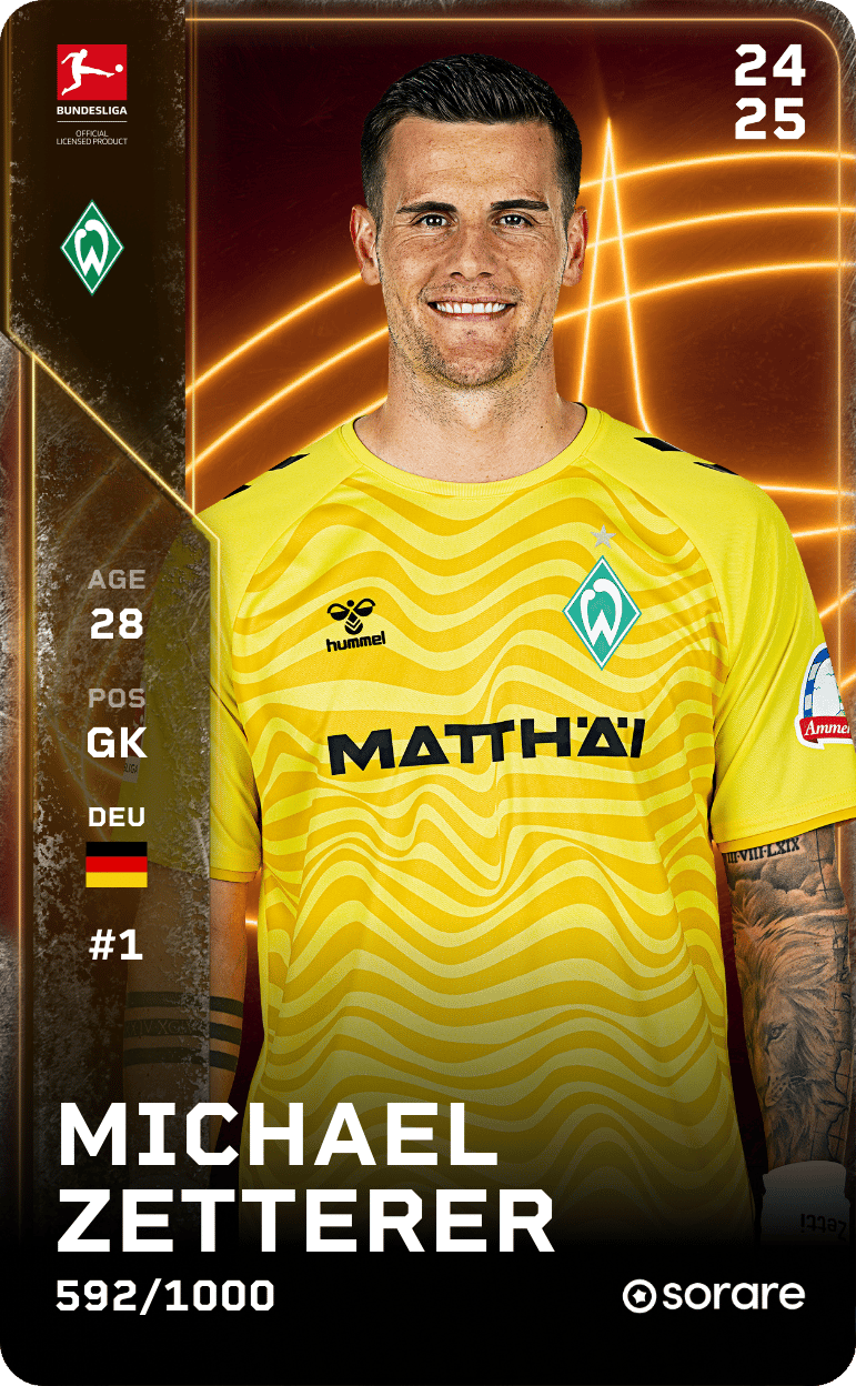 Michael Zetterer 2024-25 • Limited 592/1000