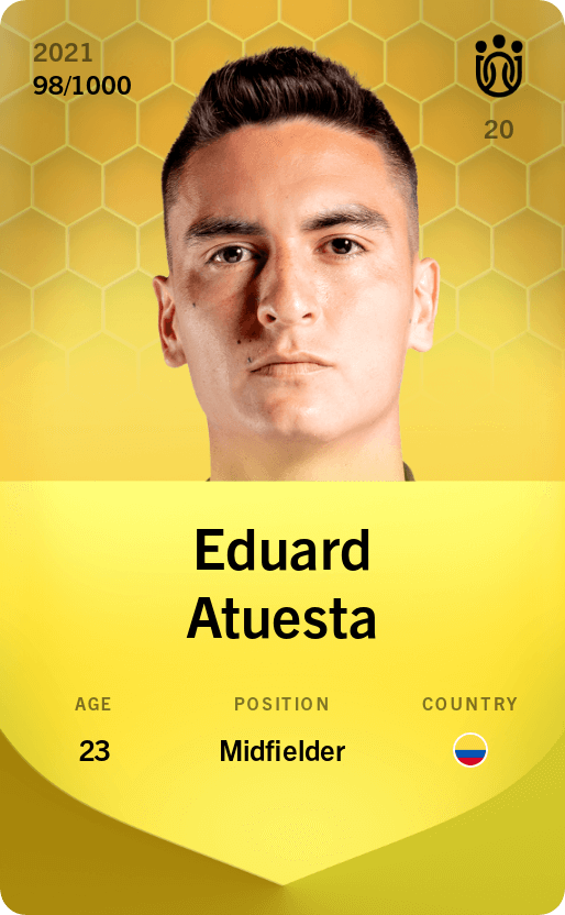 Eduard Atuesta 2021-22 • Limited 98/1000