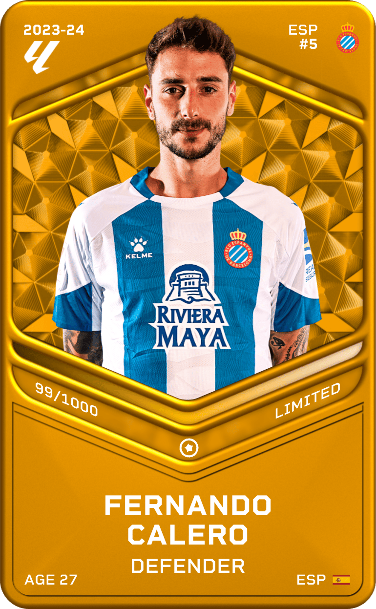 Fernando Calero 2023-24 • Limited 99/1000