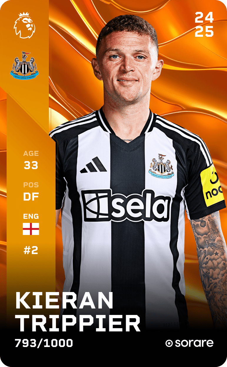 Kieran Trippier 2024-25 • Limited 793/1000