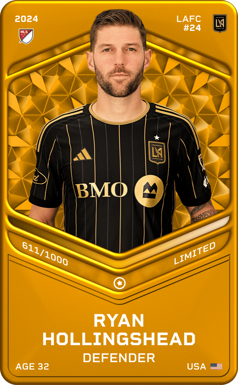 Ryan Hollingshead 2024-25 • Limited 611/1000