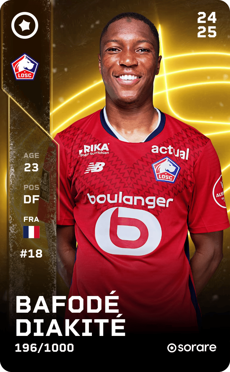 Bafodé Diakité 2024-25 • Limited 196/1000