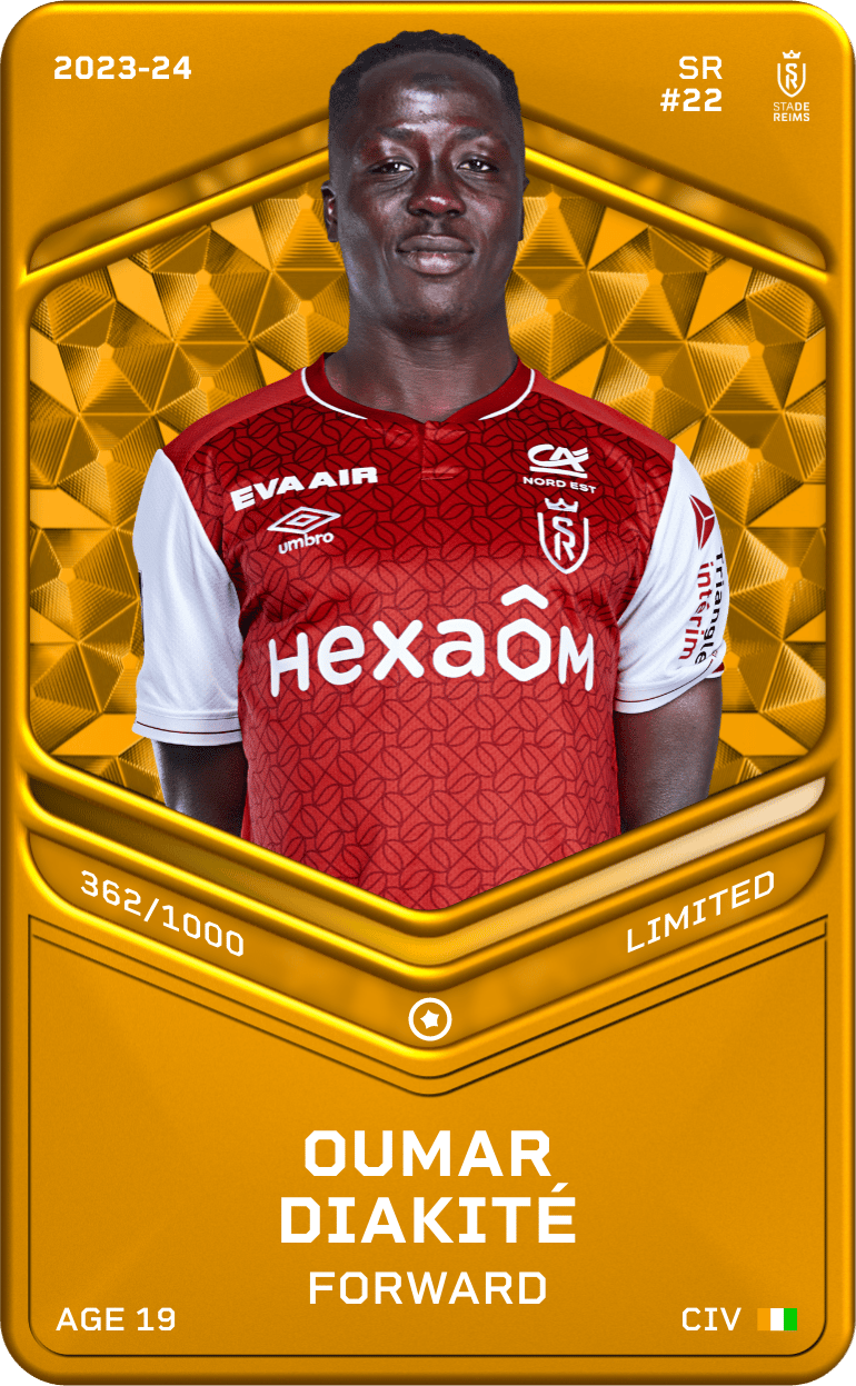 Oumar Diakité 2023-24 • Limited 362/1000