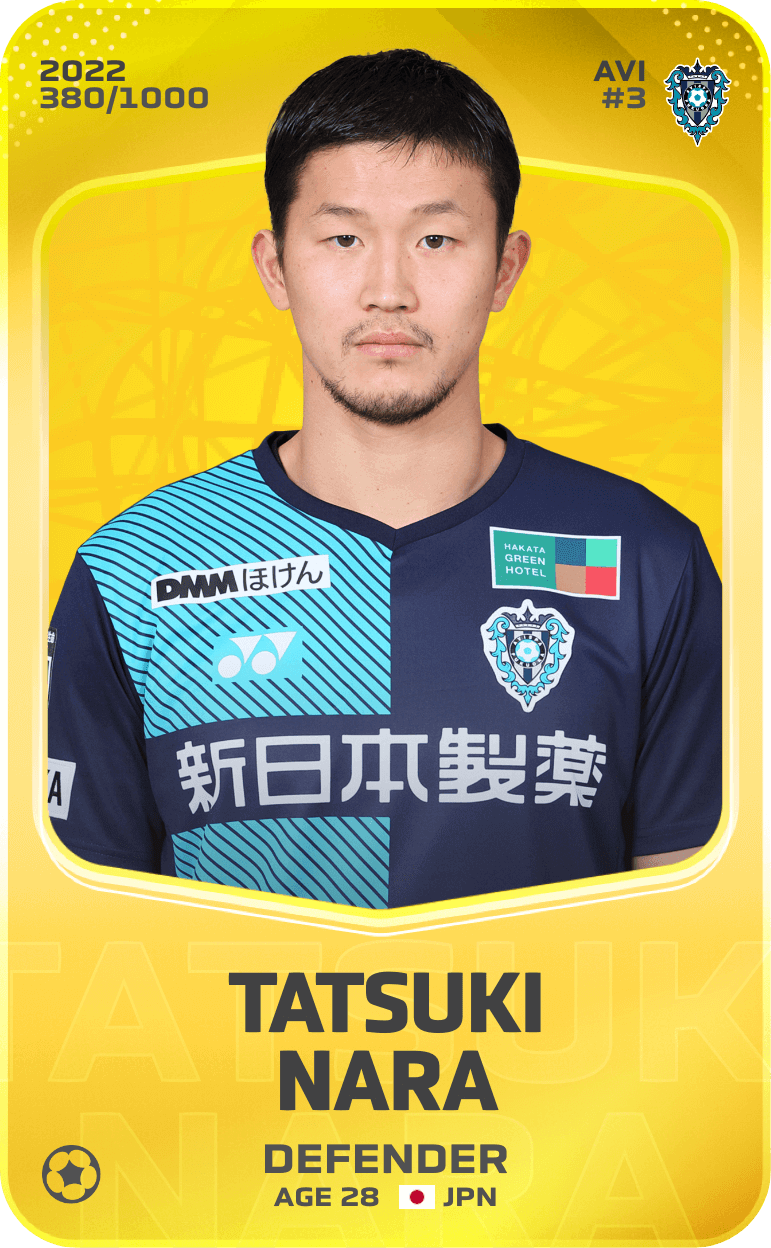 Tatsuki Nara 2022-23 • Limited 380/1000