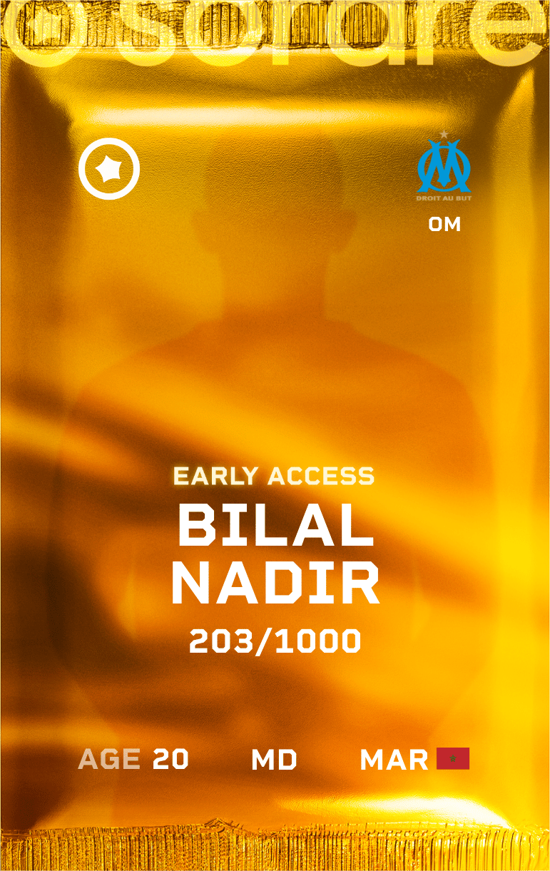 Bilal Nadir 2024-25 • Limited 203/1000