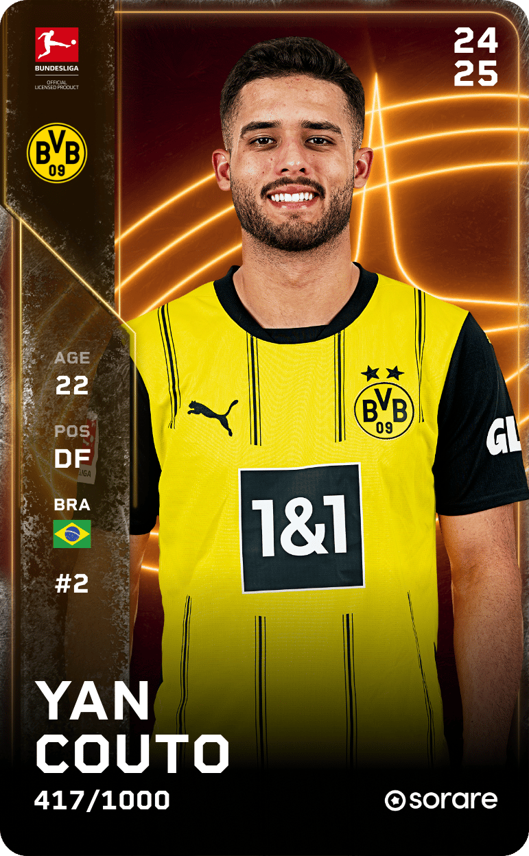 Yan Couto 2024-25 • Limited 417/1000