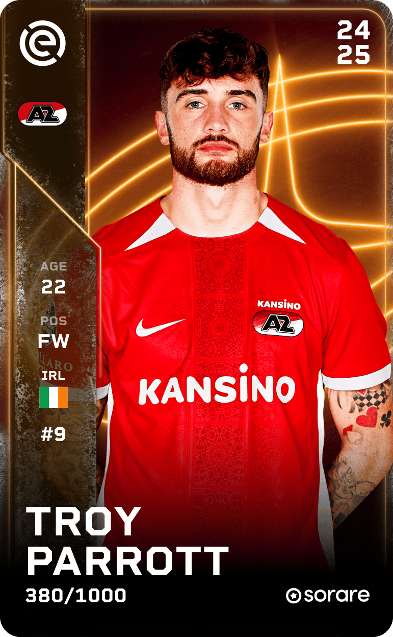 Troy Parrott 2024-25 • Limited 380/1000