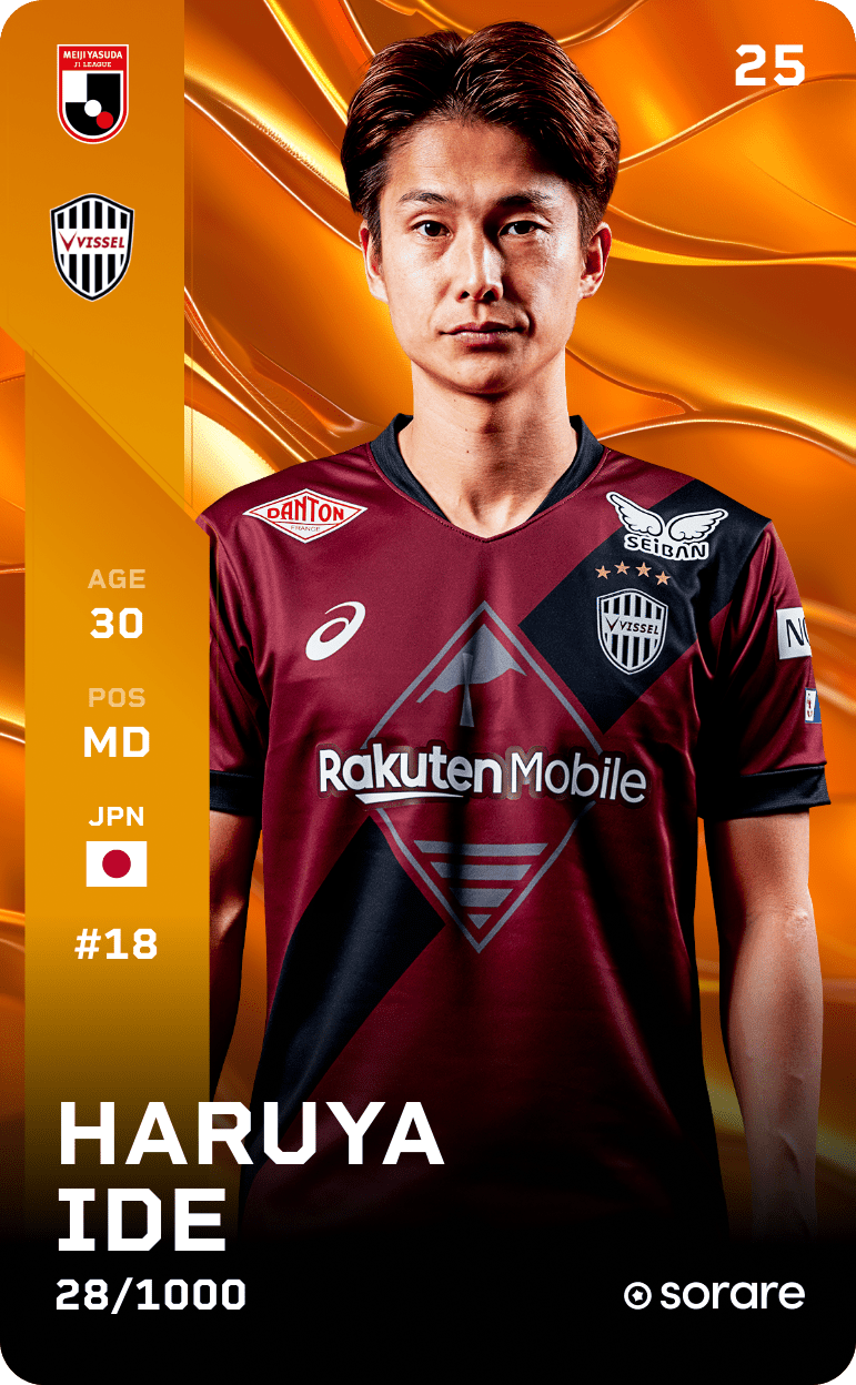 Haruya Ide 2025-26 • Limited 28/1000