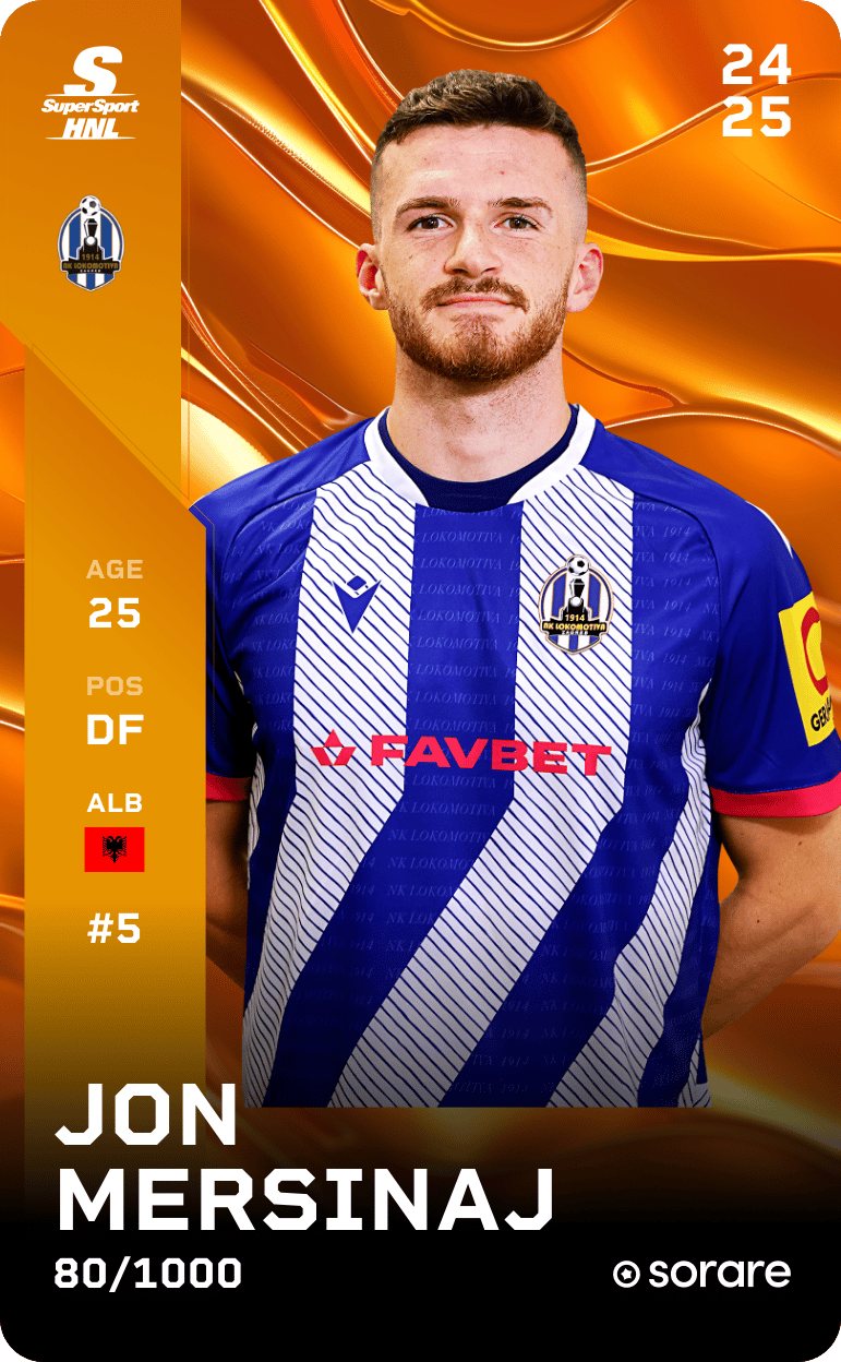Jon Mersinaj 2024-25 • Limited 80/1000