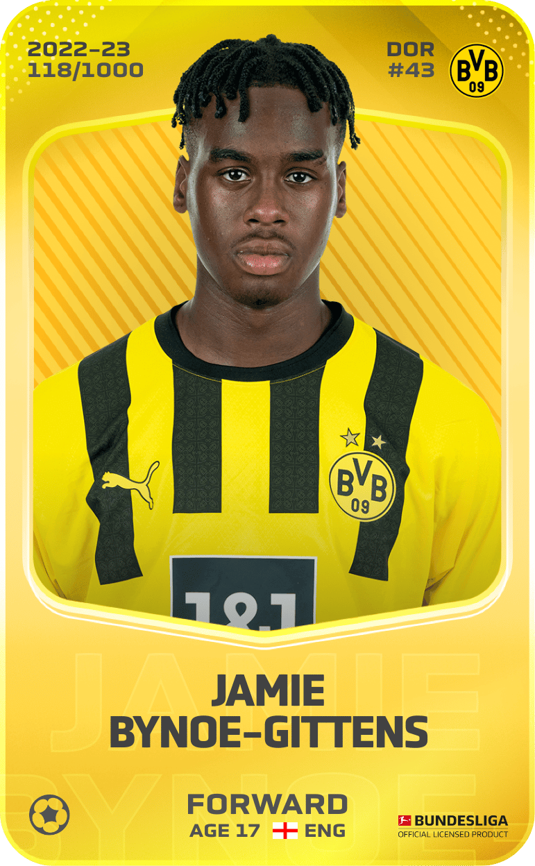 Jamie Bynoe-Gittens 2022-23 • Limited 118/1000