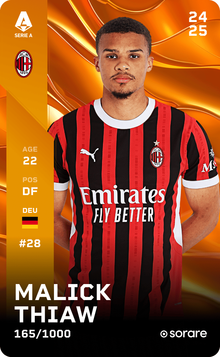 Malick Thiaw 2024-25 • Limited 165/1000