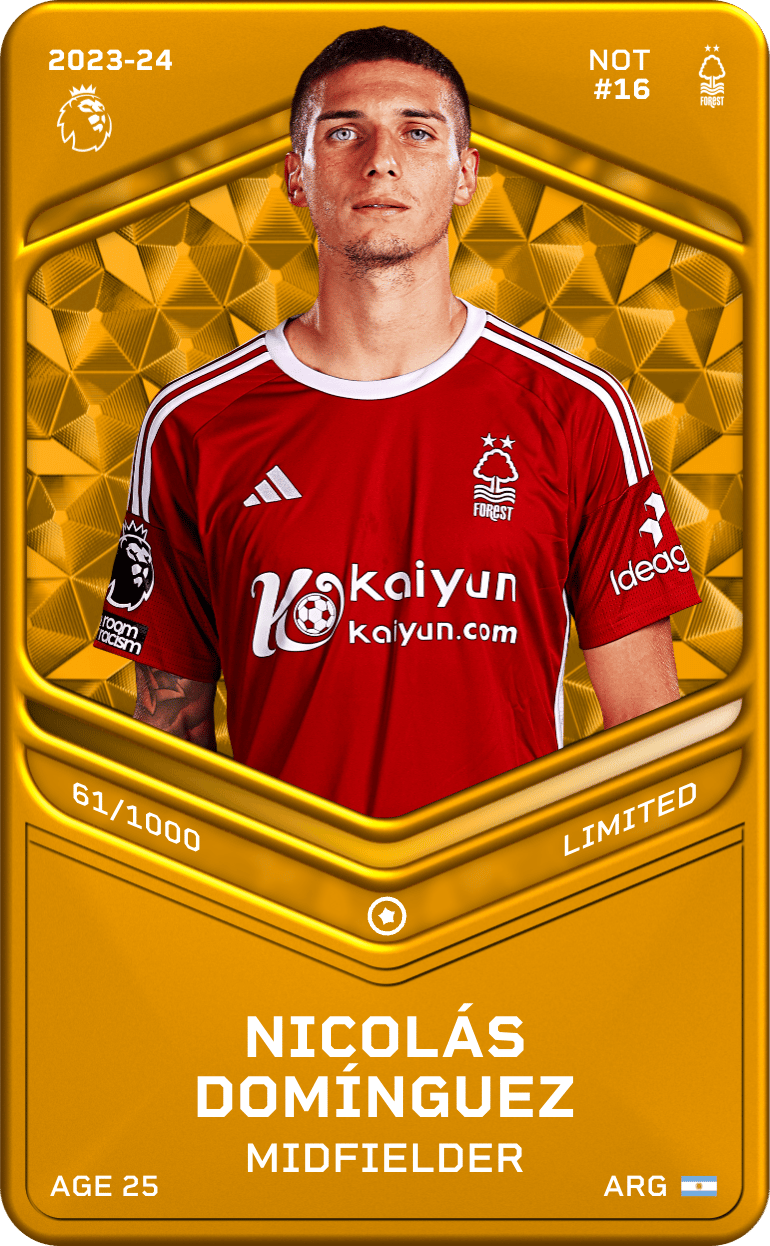 Nicolás Domínguez 2023-24 • Limited 61/1000