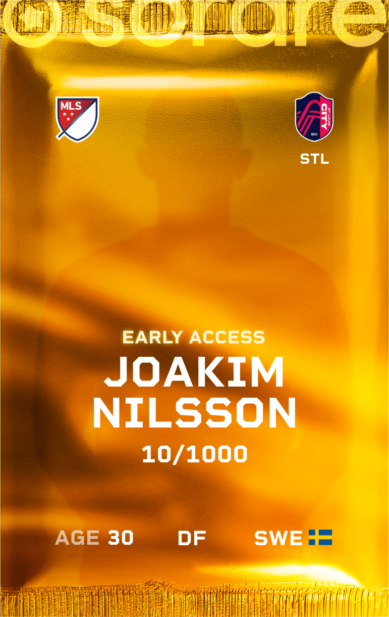 Joakim Nilsson 2025-26 • Limited 10/1000