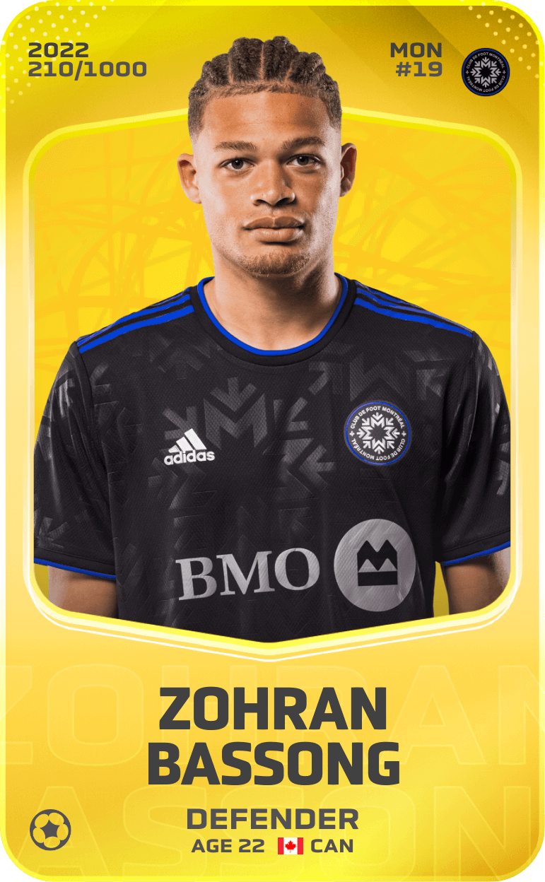 Zohran Bassong 2022-23 • Limited 210/1000