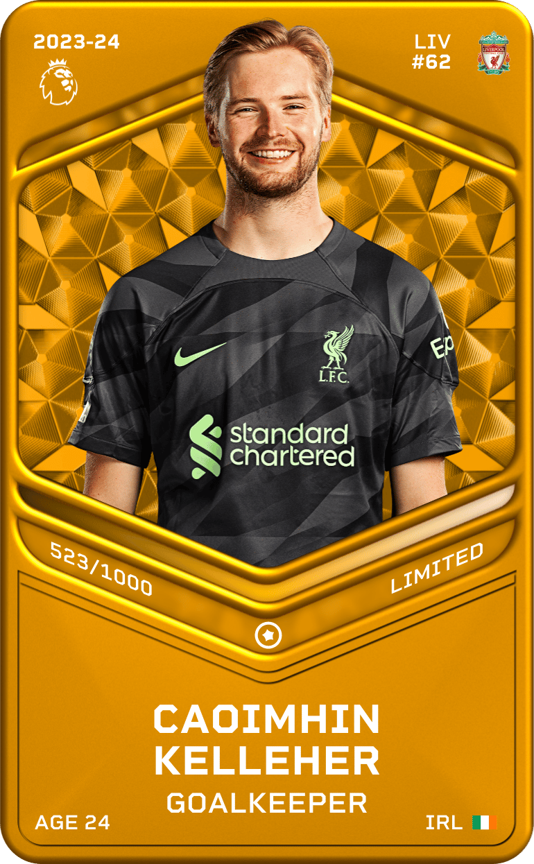 Caoimhin Kelleher 2023-24 • Limited 523/1000