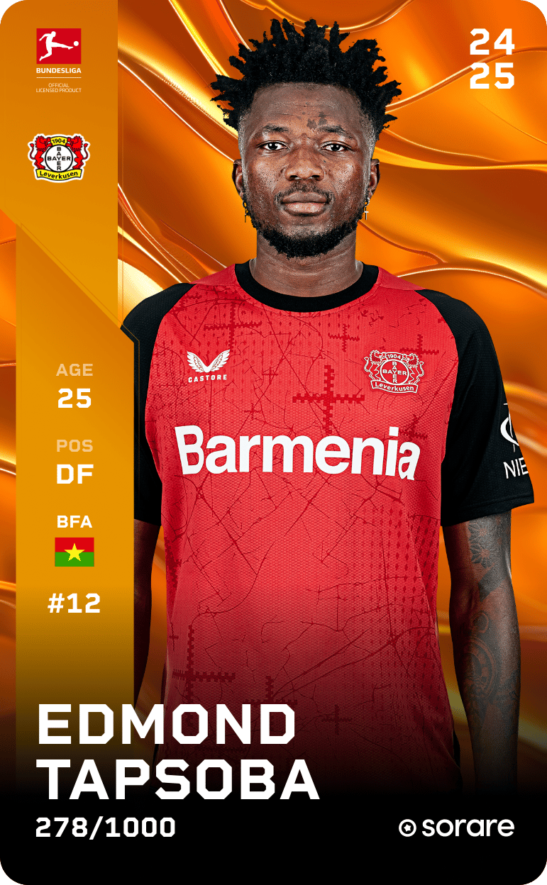 Edmond Tapsoba 2024-25 • Limited 278/1000