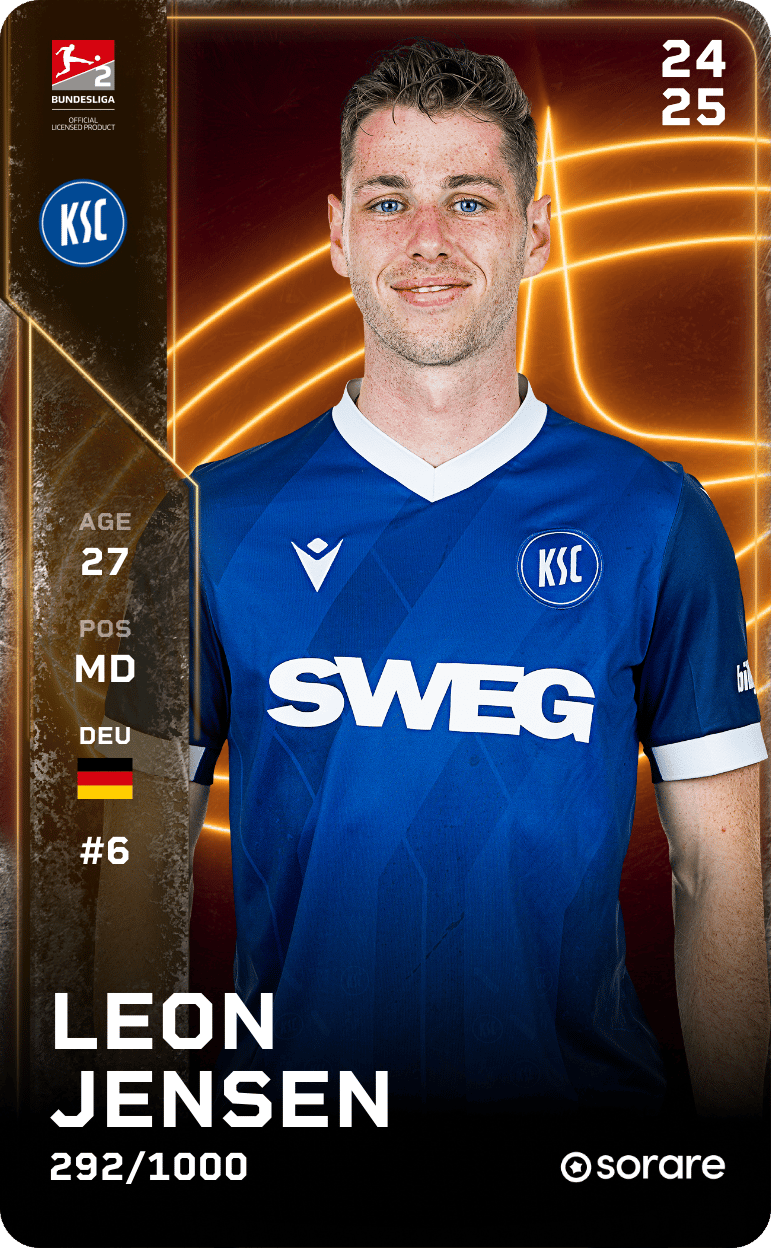 Leon Jensen 2024-25 • Limited 292/1000