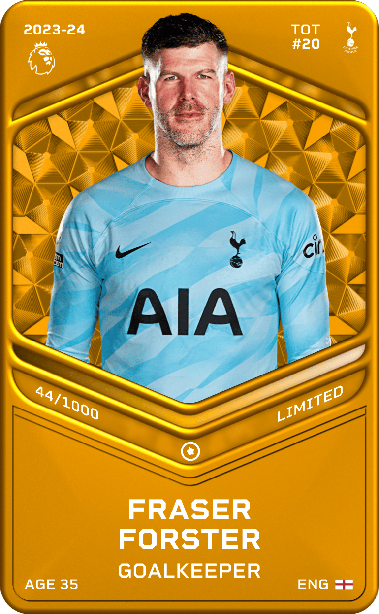 Fraser Forster 2023-24 • Limited 44/1000