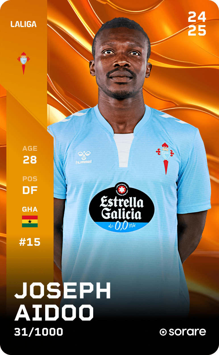 Joseph Aidoo 2024-25 • Limited 31/1000