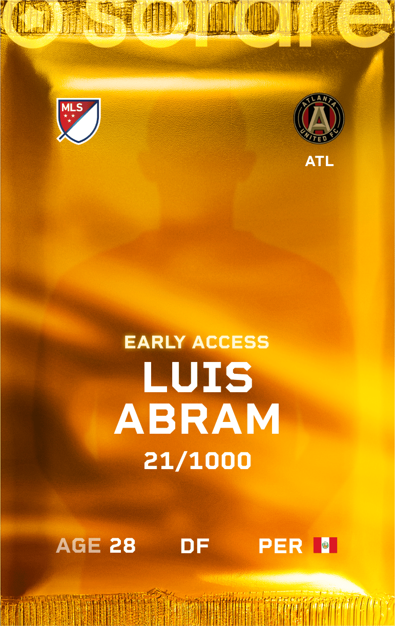 Luis Abram 2025-26 • Limited 21/1000