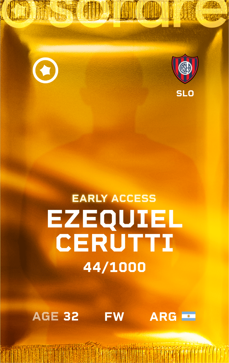 Ezequiel Cerutti 2025-26 • Limited 44/1000