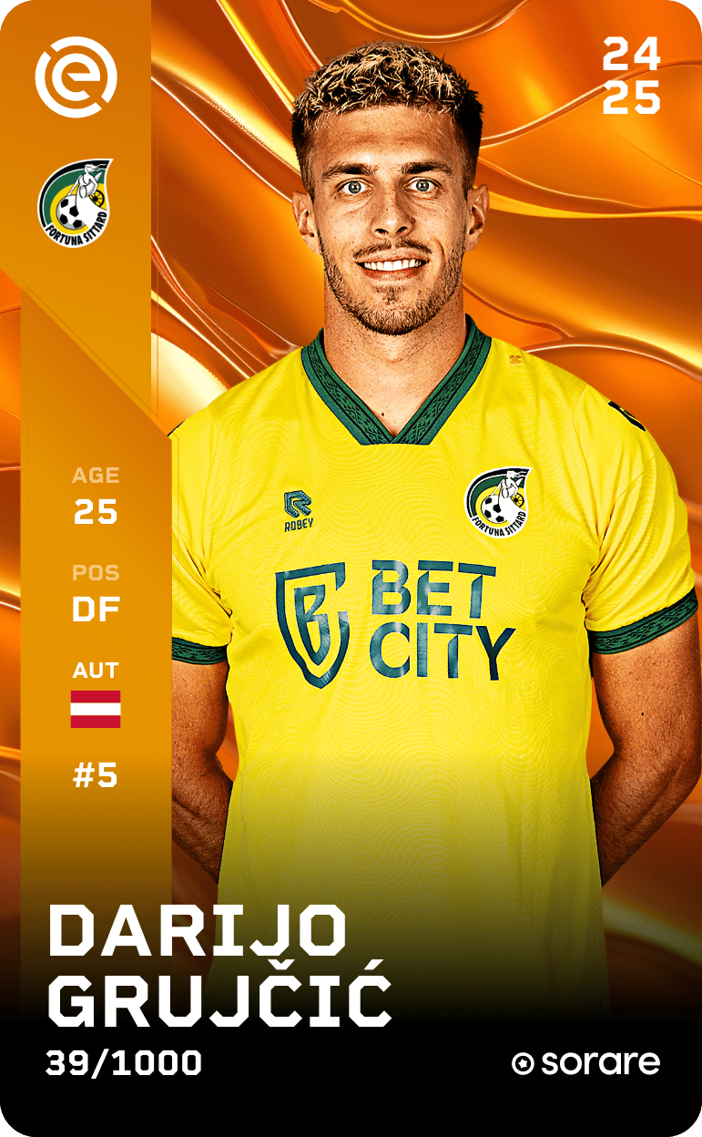 Darijo Grujčić 2024-25 • Limited 39/1000