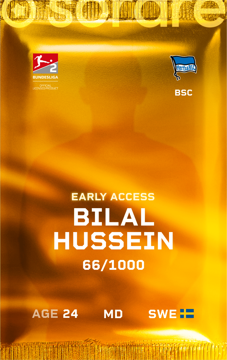 Bilal Hussein 2024-25 • Limited 66/1000