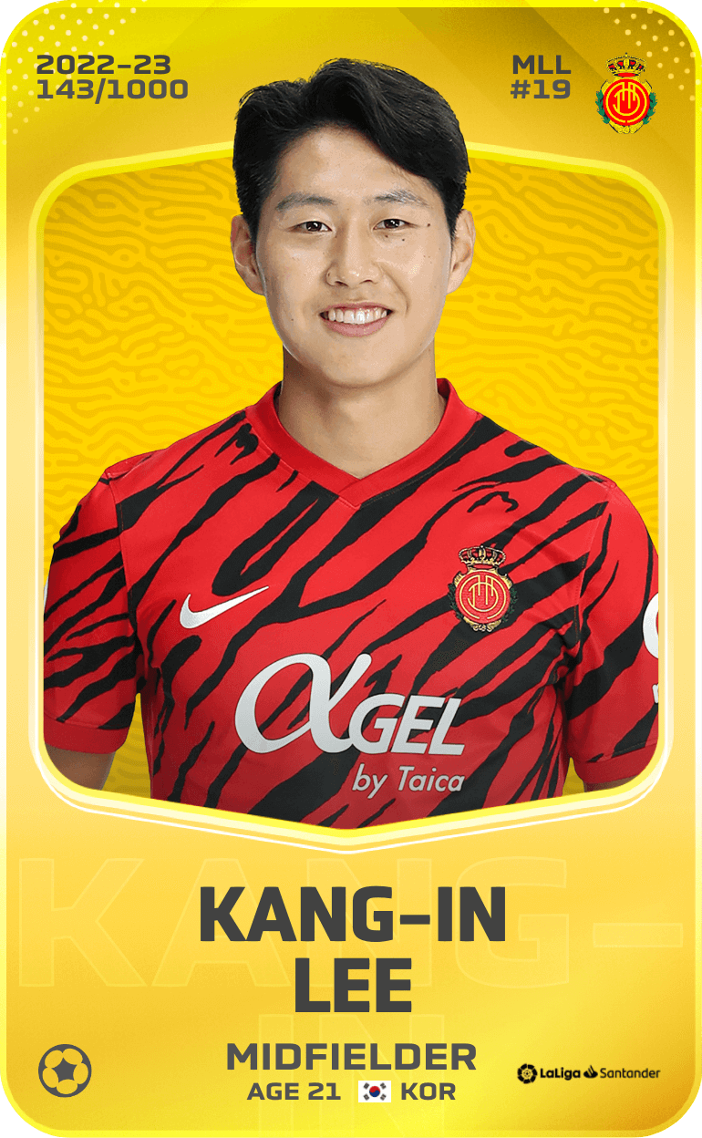 Kang-In Lee 2022-23 • Limited 143/1000