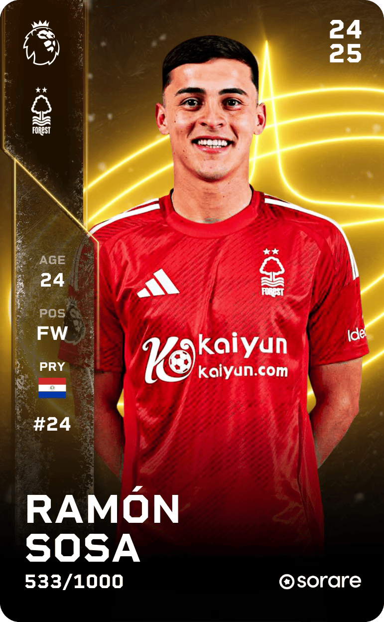 Ramón Sosa 2024-25 • Limited 533/1000