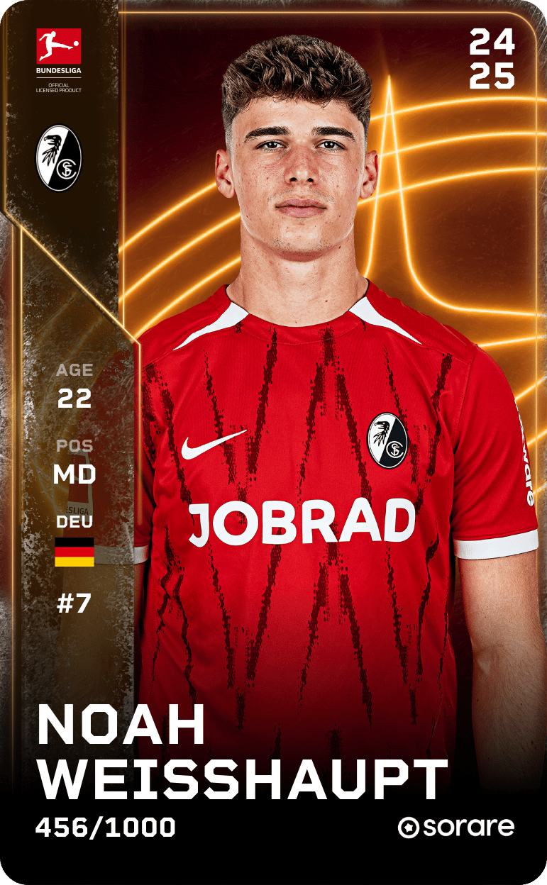 Noah Weißhaupt 2024-25 • Limited 456/1000