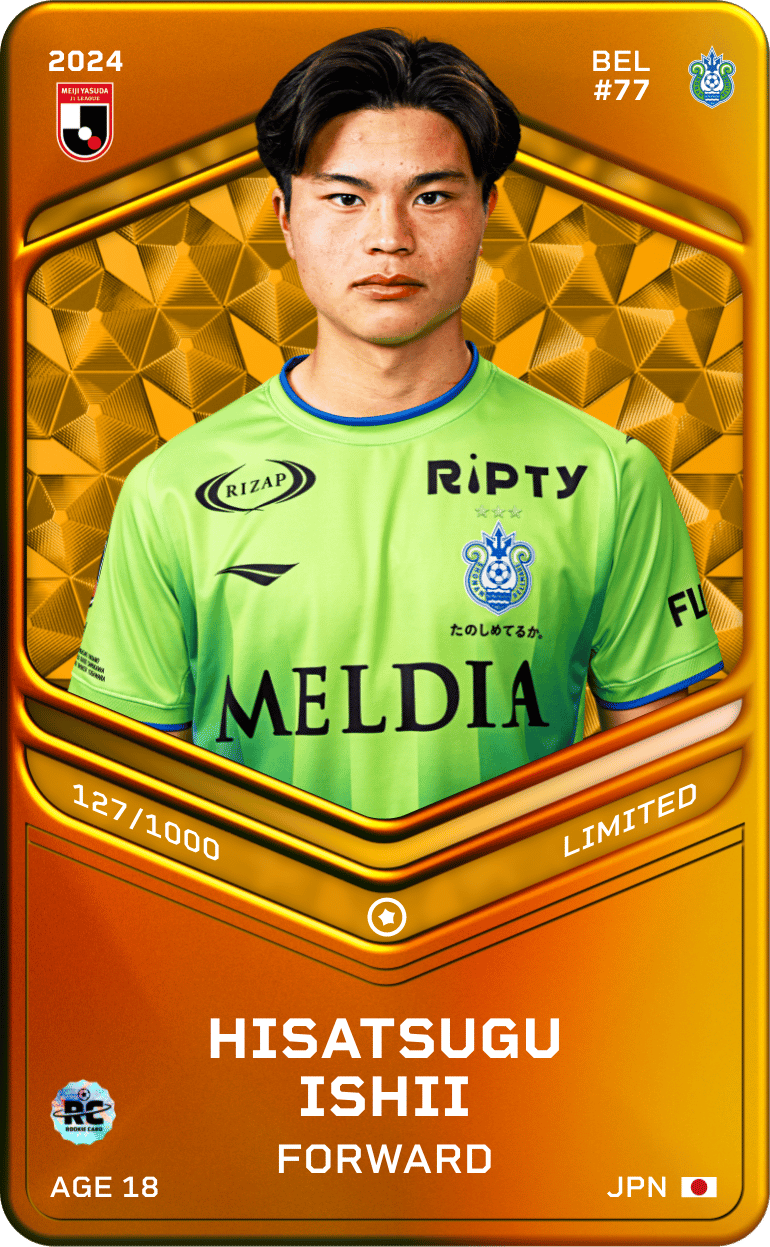Hisatsugu Ishii 2024-25 • Limited 127/1000