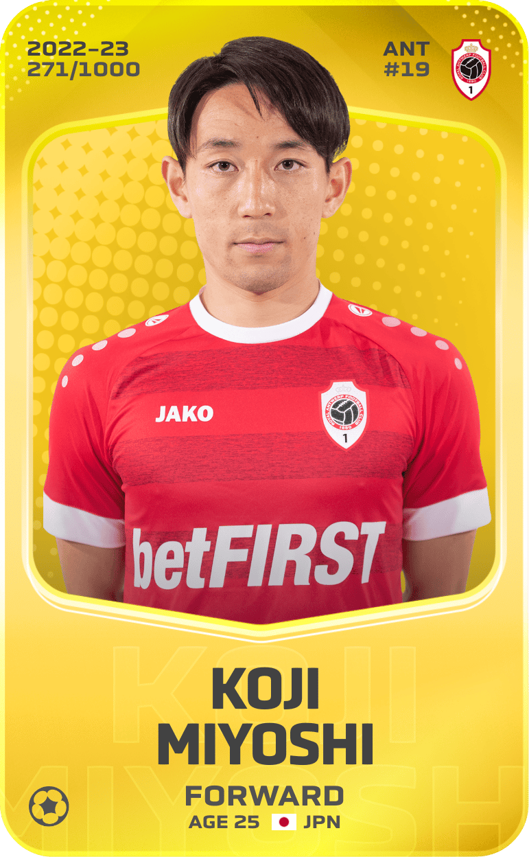 Koji Miyoshi 2022-23 • Limited 271/1000