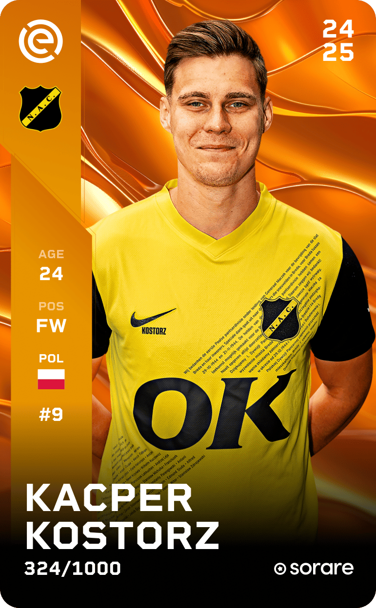 Kacper Kostorz 2024-25 • Limited 324/1000