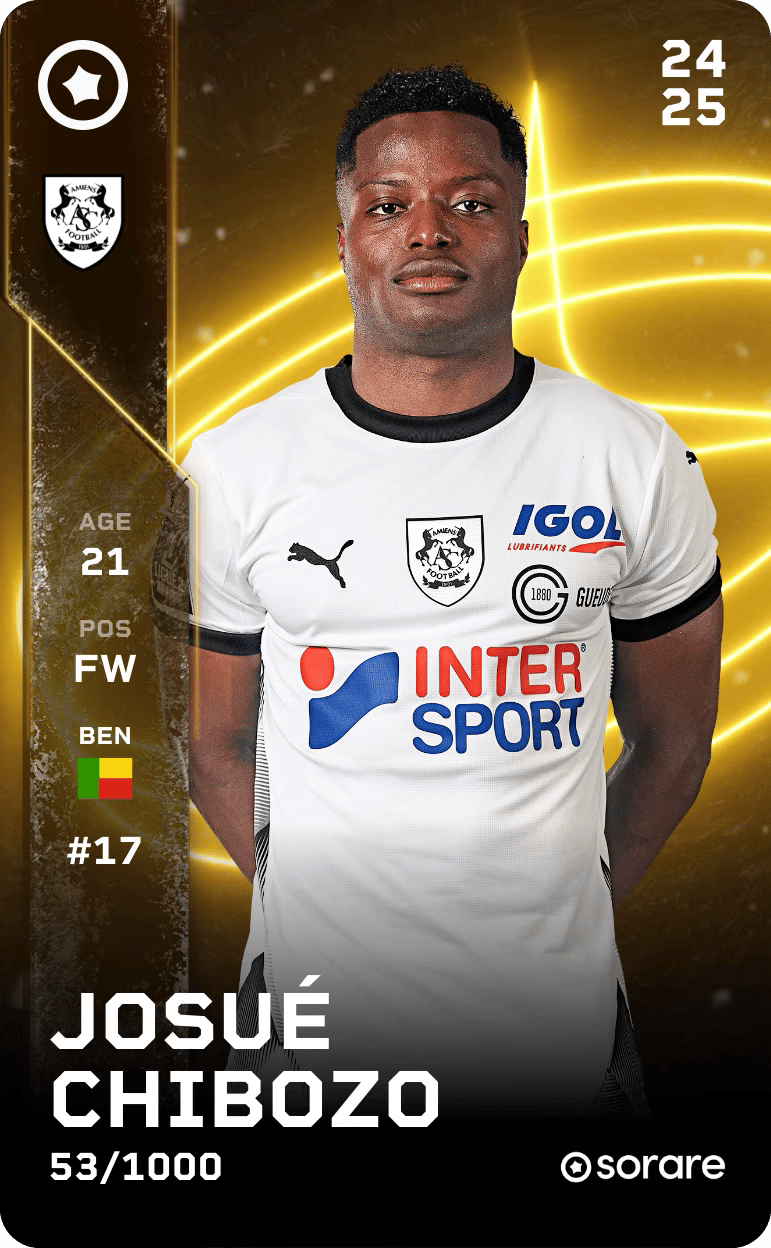 Josué Chibozo 2024-25 • Limited 53/1000