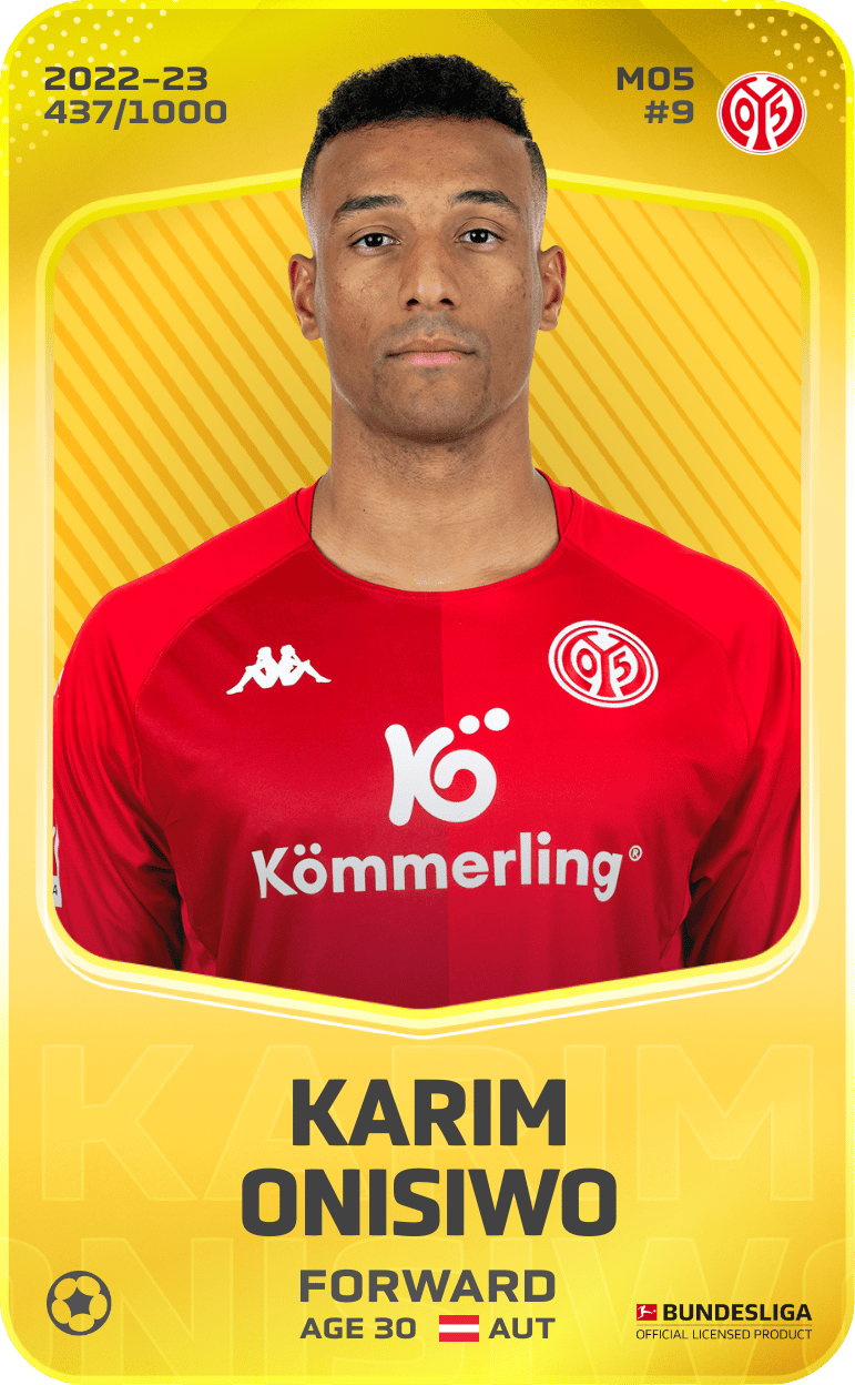 Karim Onisiwo 2022-23 • Limited 437/1000