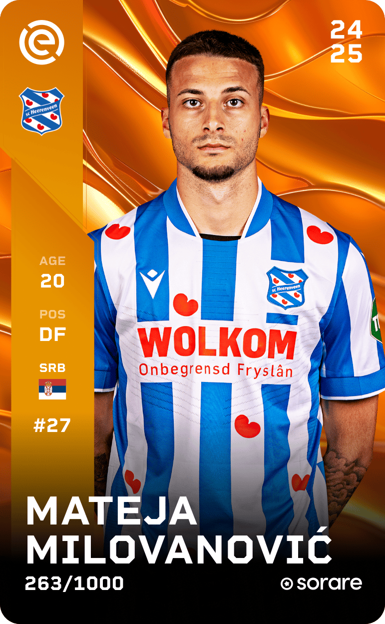 Mateja Milovanović 2024-25 • Limited 263/1000