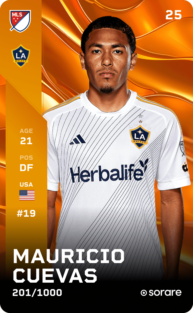 Mauricio Cuevas 2025-26 • Limited 201/1000