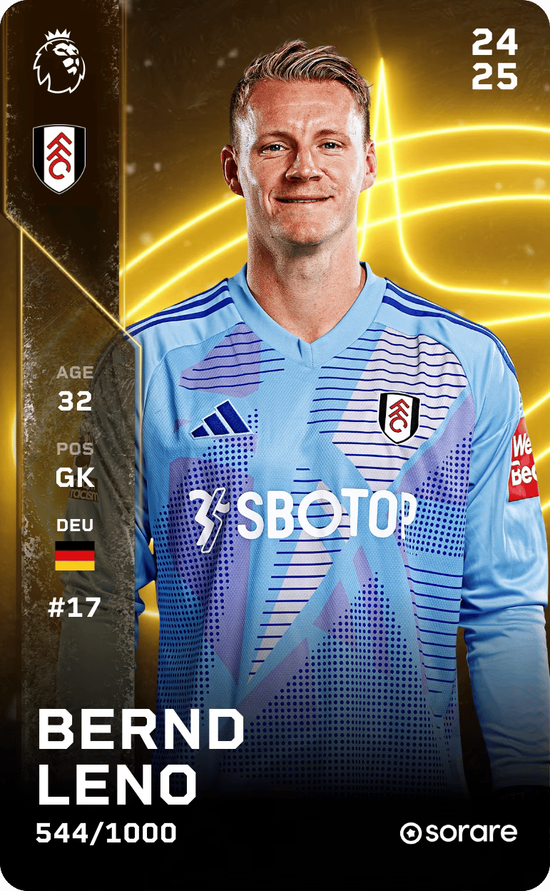 Bernd Leno 2024-25 • Limited 544/1000