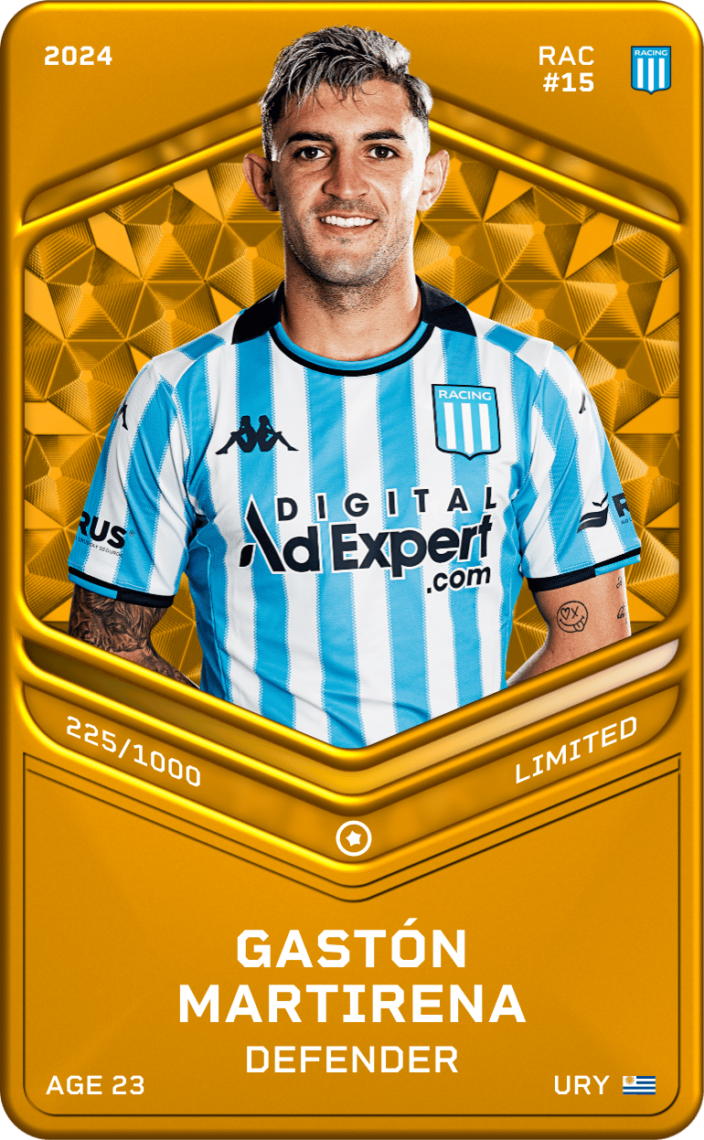 Gastón Martirena 2024-25 • Limited 225/1000