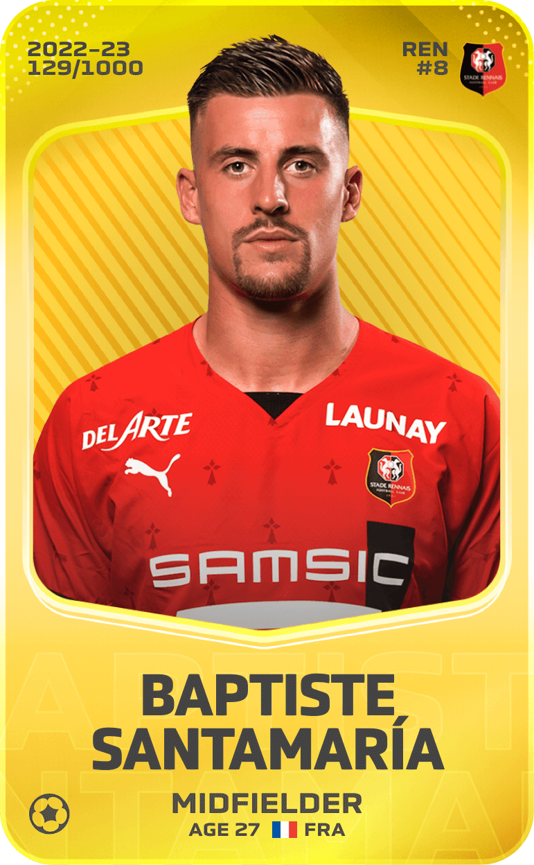 Baptiste Santamaría 2022-23 • Limited 129/1000