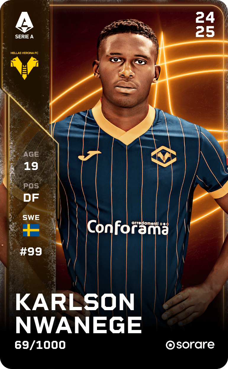 Karlson Nwanege 2024-25 • Limited 69/1000