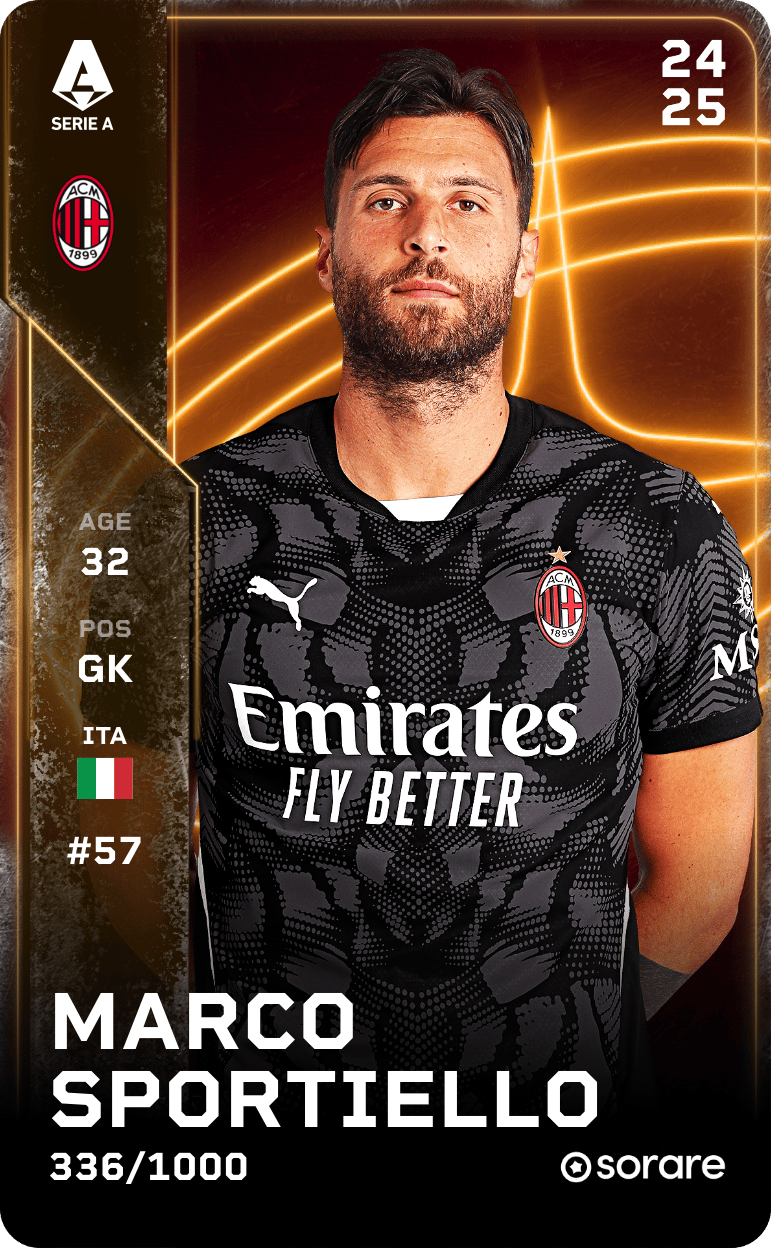 Marco Sportiello 2024-25 • Limited 336/1000